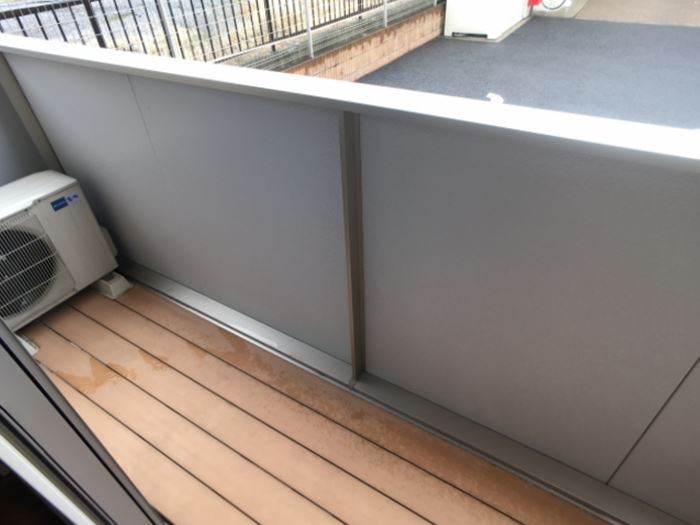 12/27 バルコニー