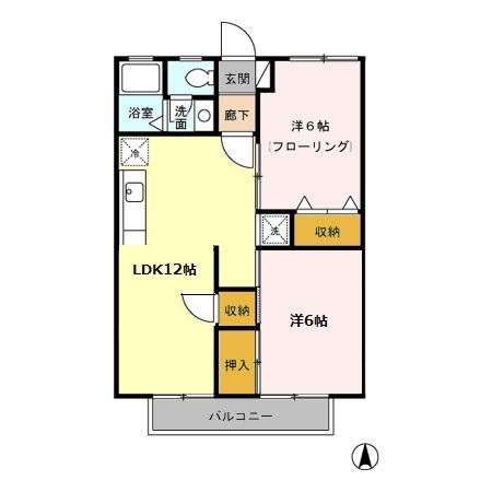 エミネンス 壱・弐番館の間取り