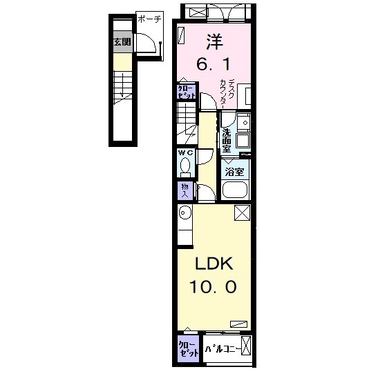 ブルックサイドの間取り