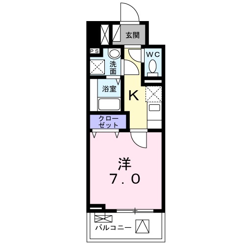 ジョリ シャルマンの間取り