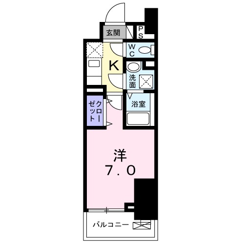 ジョリ シャルマンの間取り
