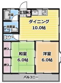 サンハウスの間取り