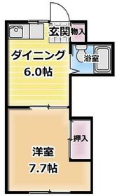 イケダマンションの間取り