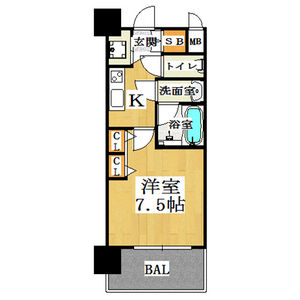 2/2 間取