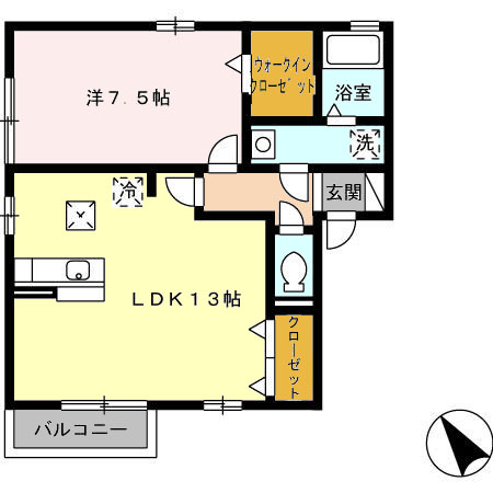 リブレットIIIの間取り