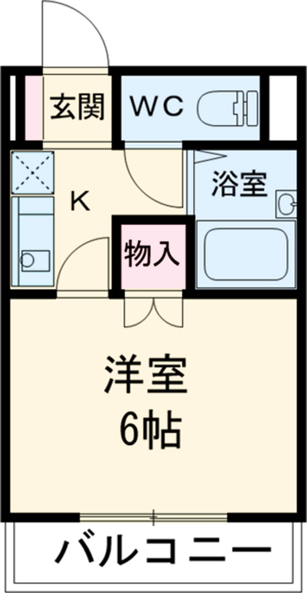 セントラルハイツ中野本町の間取り