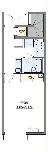 レオネクストブルーリーフの間取り