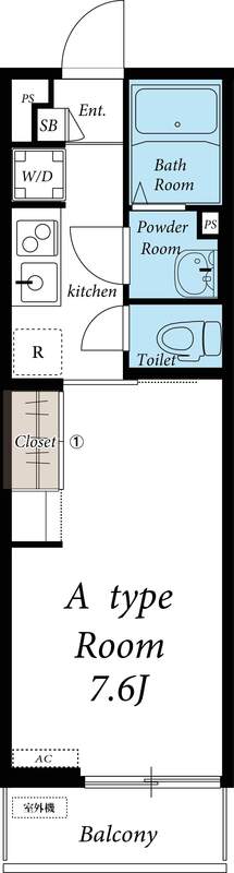 リブリ・ライトラージの間取り
