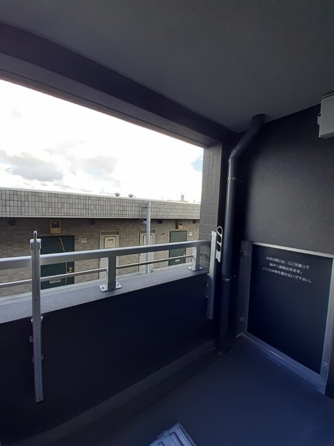 12/18 バルコニー