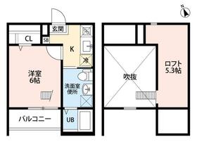 HACK HOUSE 長良町の間取り