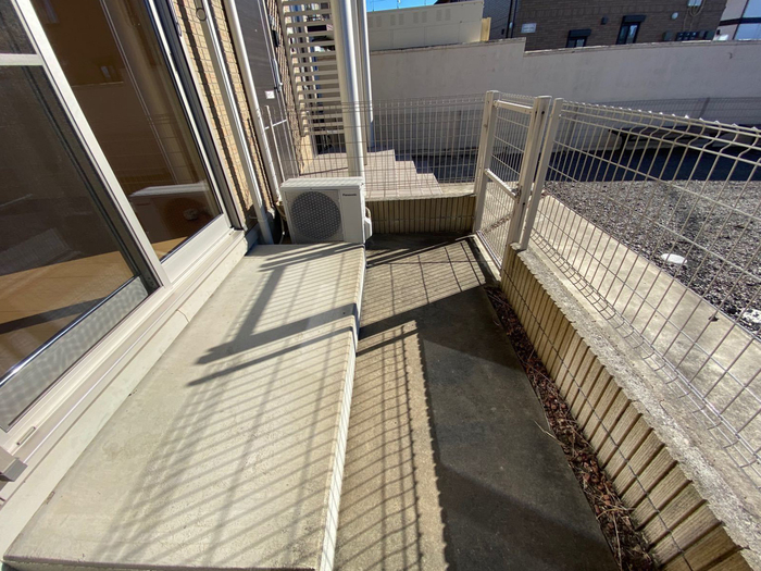 12/27 バルコニー