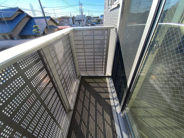 12/24 バルコニー