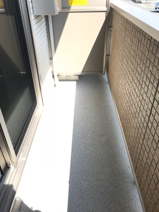 11/18 バルコニー