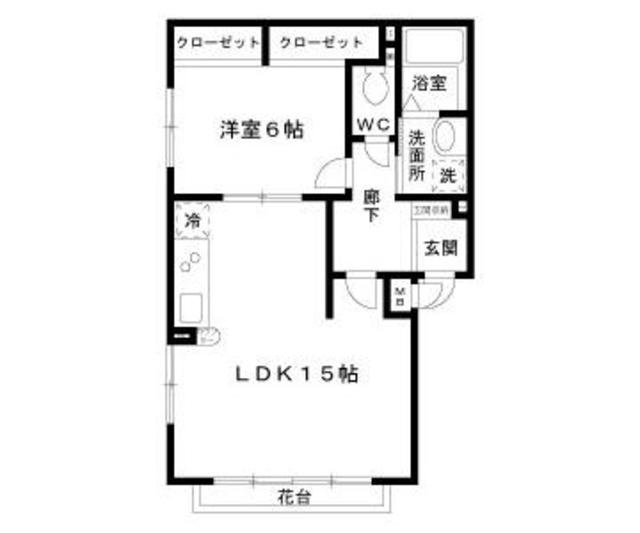 CASA KITANAGOYAの間取り