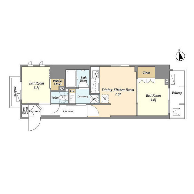 ジオエント浅草雷門の間取り