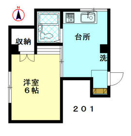 コーポ神山の間取り