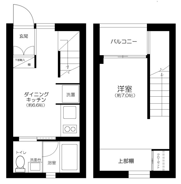 M-houseの間取り