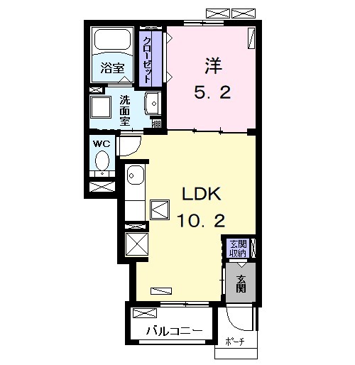 カーサ フィオーレ 十王の間取り