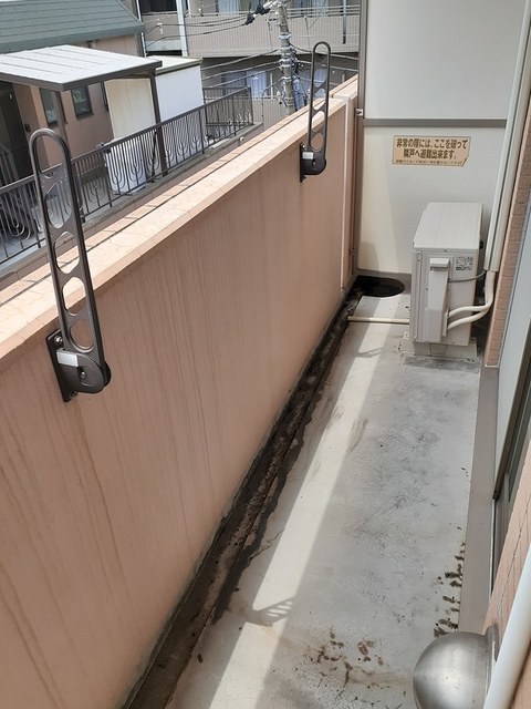 12/23 バルコニー