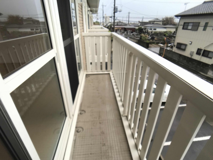 12/28 バルコニー