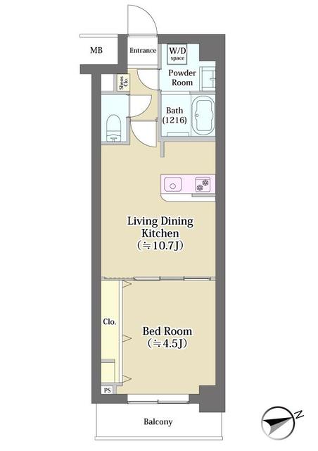 テアトル富ヶ谷の間取り