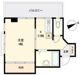 グリーンコーポ立川の間取り