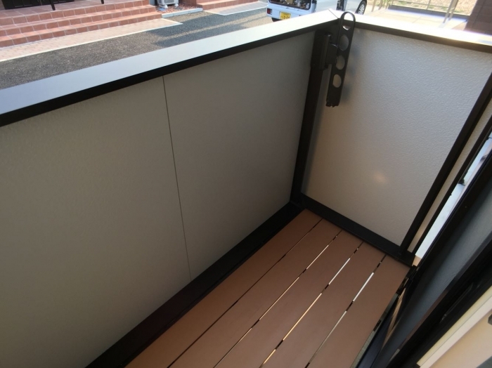 12/28 バルコニー