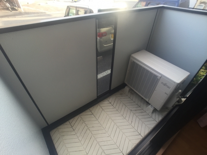 11/14 バルコニー