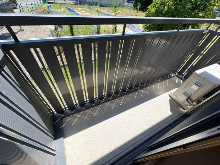 10/25 バルコニー