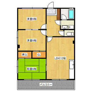 ヴィレッジハヤシの間取り