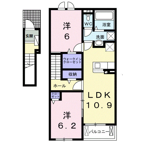 インバルナyの間取り