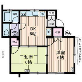 ハイツ・セシボンの間取り