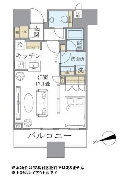 BrilliaTowers目黒サウスレジデンスの間取り