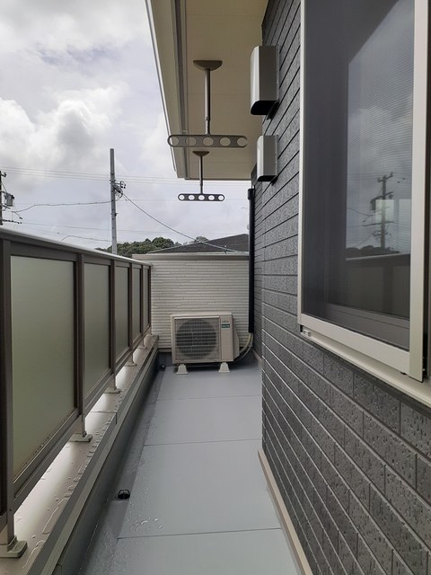 12/24 バルコニー