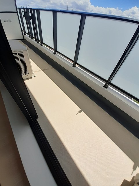 12/24 バルコニー