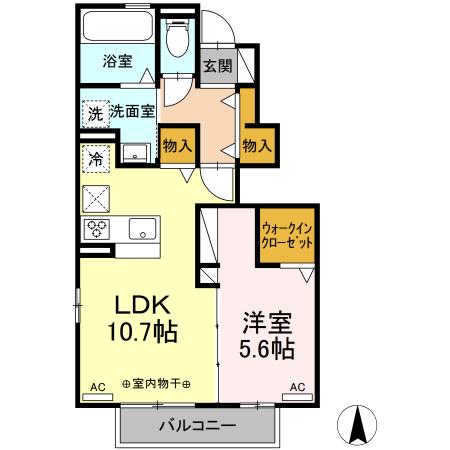 COZIER HOUSE(コージアハウス)の間取り