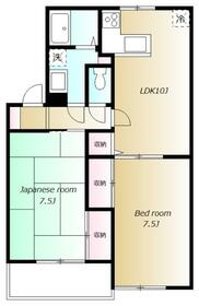 ベルウッドⅡの間取り