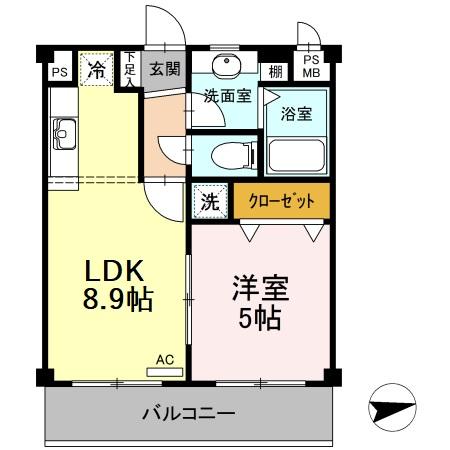 トマトハウスⅠの間取り