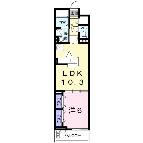 トゥジーテの間取り