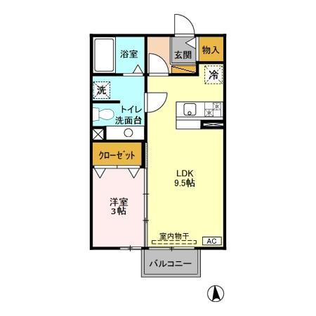 ノーベルパーク 15・16・17の間取り