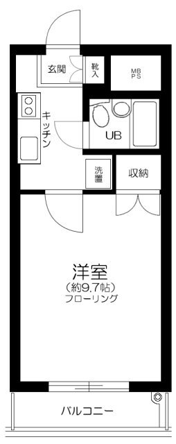 アカデミー・グローリア初穂町田合同ビルの間取り