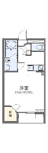原田中の完工年月(2011年3月)築の賃貸アパートの間取り