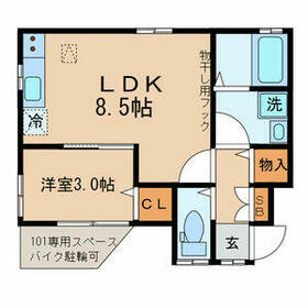 コランダムの間取り