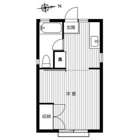 フジハイツ16号館の間取り