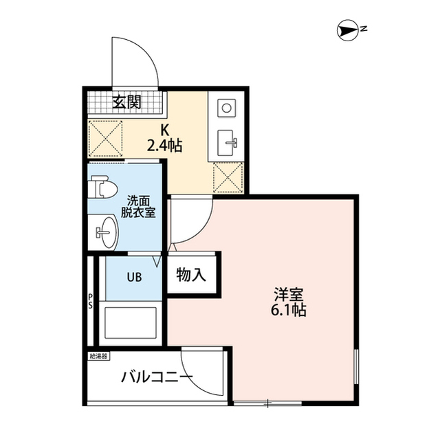 ヒルサイド追浜の間取り