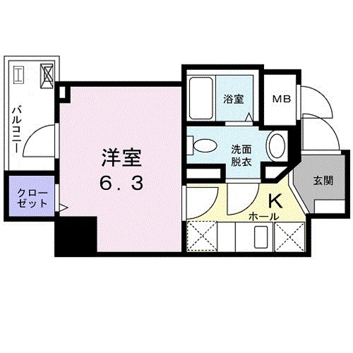 レ クロシェットの間取り