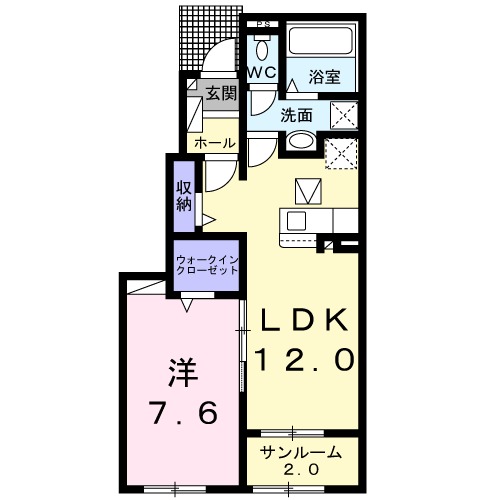 ベルフィオーレの間取り