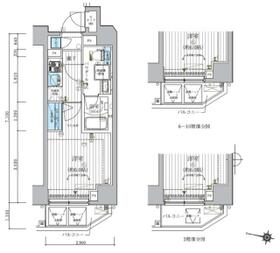メインステージ松戸の間取り