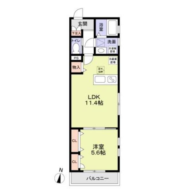 (仮称)大田区蒲田3丁目計画の間取り