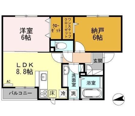 マルシエKKの間取り